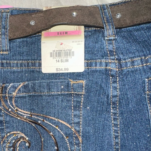 Girls 14 slim fit Arizona jeans flare - Picture 5 of 5